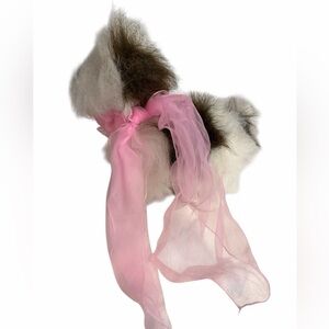 Pink Tulle Scarf for the Posh Dog
